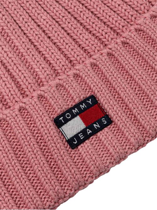 Berretto in cotone con lavorazione a coste Tommy Jeans | AW0AW18979TPI